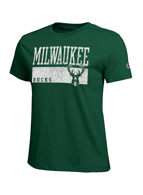 Women's Champion Core Milwaukee Bucks T-Shirt