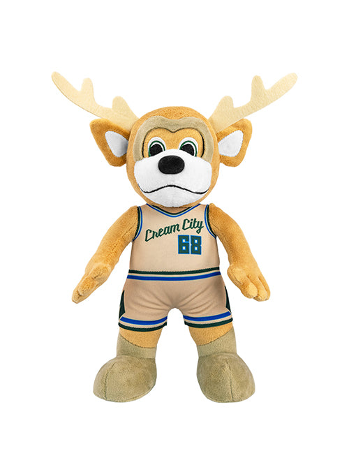 Bleacher Creature 2025-26 City Edition Bango Milwaukee Bucks  10'' Plush-front