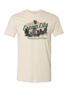 Bucks Pro Shop 2025-26 City Edition Skyline Milwaukee Bucks T-Shirt