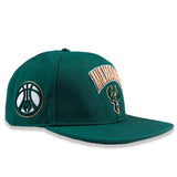 Pro Standard Turn it Up Green Milwaukee Bucks Hat-right