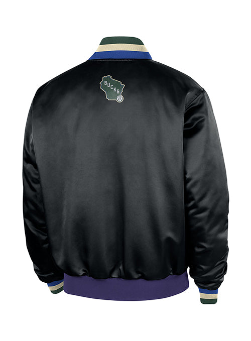 Nike 2025-26 City Edition Premium Milwaukee Bucks Jacket-back