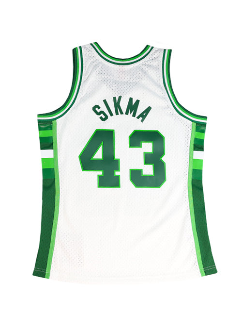 Mitchell & Ness HWC' 88 Jack Sikma Milwaukee Bucks Swingman Jersey-back