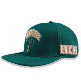 Pro Standard Turn it Up Green Milwaukee Bucks Hat-left