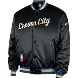 Nike 2025-26 City Edition Premium Milwaukee Bucks Jacket-front
