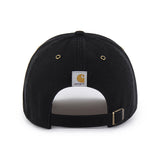 '47 Brand x Carhartt Black Clean Up Milwaukee Bucks Adjustable Hat-back