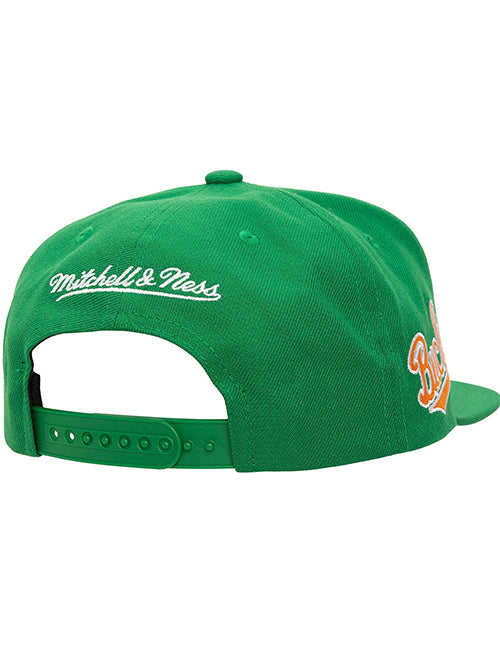 Mitchell & Ness HWC '68 Diamond Milwaukee Bucks Snapback Hat-back