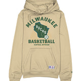 New Era 2025-26 City Edition The East Milwaukee Bucks Hooded Sweatshirt-front