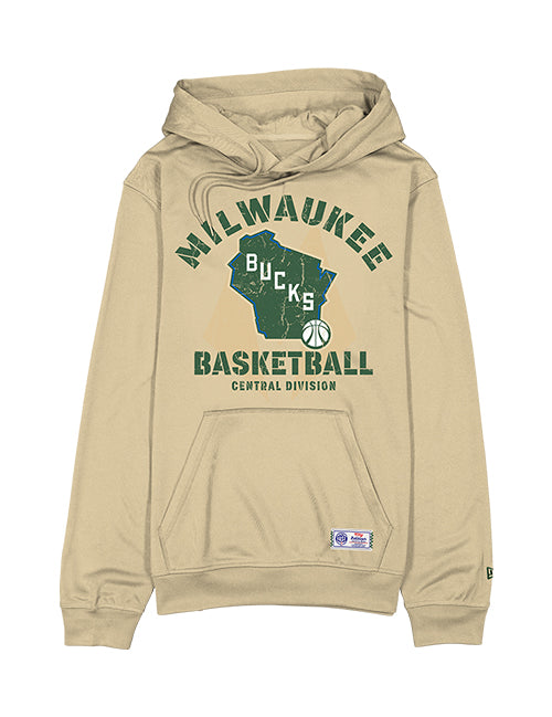New Era 2025-26 City Edition The East Milwaukee Bucks Hooded Sweatshirt-front