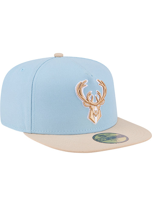 New Era 59Fifty Color Pack 2-Tone Blue Milwaukee Bucks Fitted Hat-right