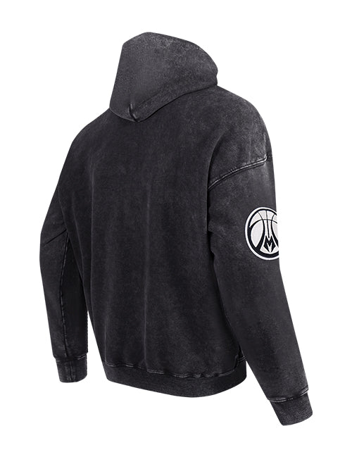 Pro Standard First Time Milwaukee Bucks Hooded Sweatshirt-black