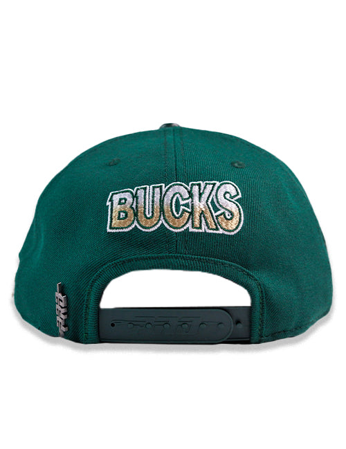 Pro Standard Turn it Up Green Milwaukee Bucks Hat-back