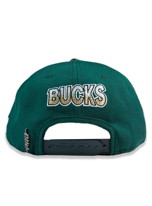 Pro Standard Turn it Up Green Milwaukee Bucks Hat-back