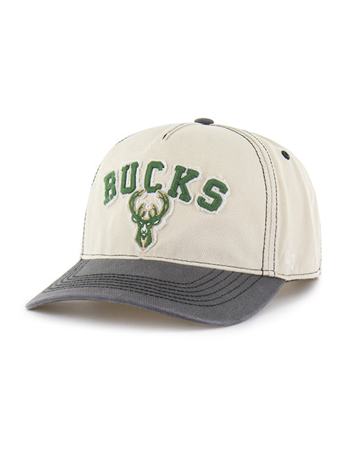 '47 Brand Calderwood Milwaukee Bucks Hitch Snapback Hat=left