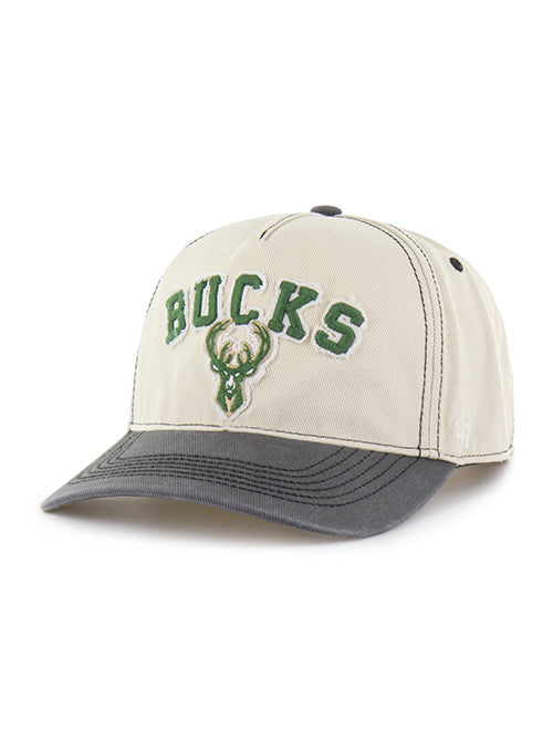 '47 Brand Calderwood Milwaukee Bucks Hitch Snapback Hat=left
