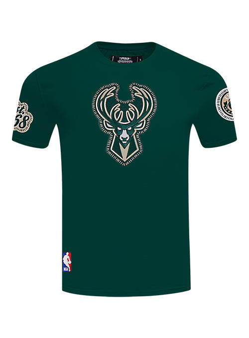 Pro Standard DIY Pick Stitch Milwaukee Bucks T-Shirt-front