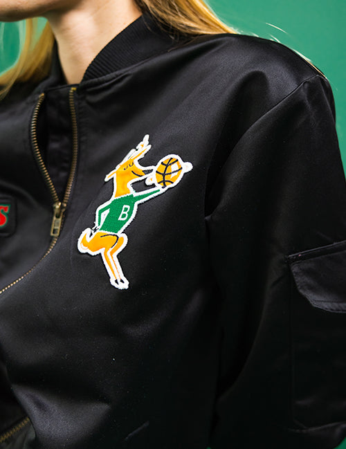 Mitchell & Ness HWC '68 Milwaukee Bucks Satin Jacket