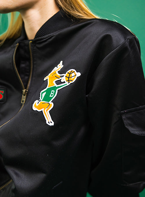 Mitchell & Ness HWC '68 Milwaukee Bucks Satin Jacket