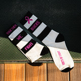 Roots Of Fight Breast Cancer Awareness Milwaukee Bucks Socks