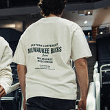 '47 Brand Foundation Contemporary Basic Milwaukee Bucks T-Shirt
