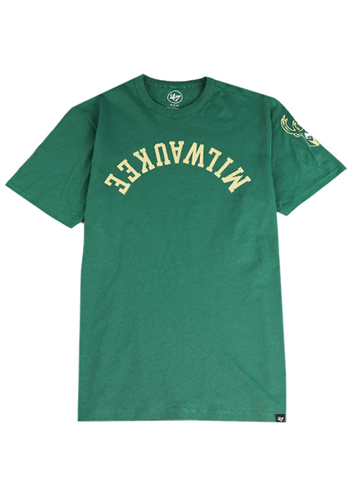 '47 Brand Milwaukee Bucks Upside Down City T-Shirt