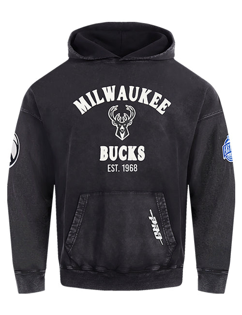 Pro Standard First Time Milwaukee Bucks Hooded Sweatshirt-front