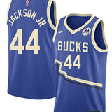 Nike 2024-25 City Edition Andre Jackson Jr. Milwaukee Bucks Swingman Jersey-collage