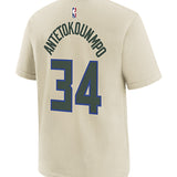 Youth Nike 2025-26 City Edition Giannis Antetokounmpo Milwaukee Bucks T-Shirt-back