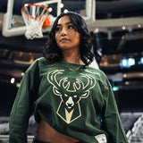 Women's '47 Brand Golden Age Milwaukee Bucks Long Sleeve T-Shirt