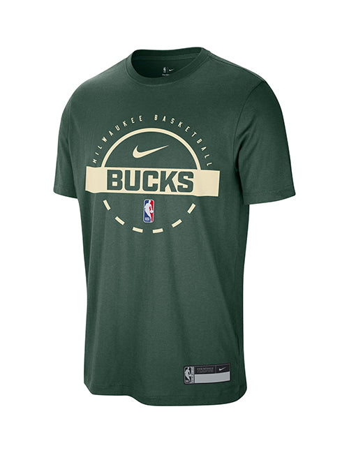 Nike 2025-26 Authentic Milwaukee Bucks Practice T-Shirt-front