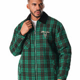 The Wild Collective x Bucks In Six Plaid Milwaukee Bucks Jacket-male front