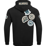 Pro Standard DIY Pick Stitch Milwaukee Bucks Hooded Sweatshirt-back