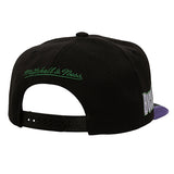 Mitchell & Ness HWC '93 Milwaukee Bucks Blur Snapback Hat-back