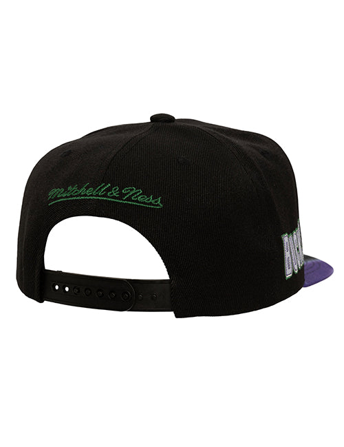 Mitchell & Ness HWC '93 Milwaukee Bucks Blur Snapback Hat-back