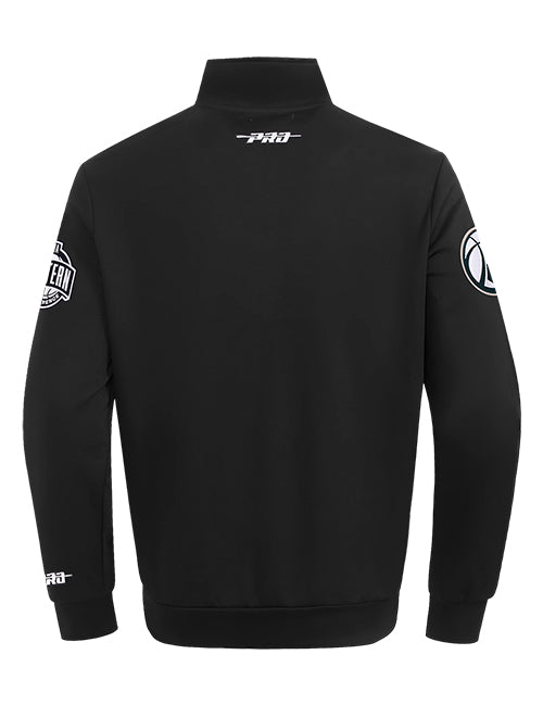 Pro Standard Day One Milwaukee Bucks 1/2 Zip Sweatshirt-back
