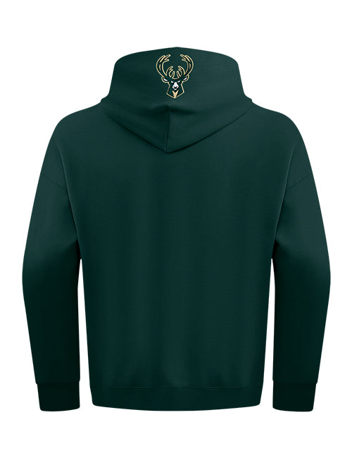 Pro Standard Made To Play Giannis Antetokounmpo Milwaukee Bucks Hooded Sweatshirt-back