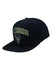 Pro Standard Stacked Logo Milwaukee Bucks Snapback Hat In Black & Green - Angled Left Side View