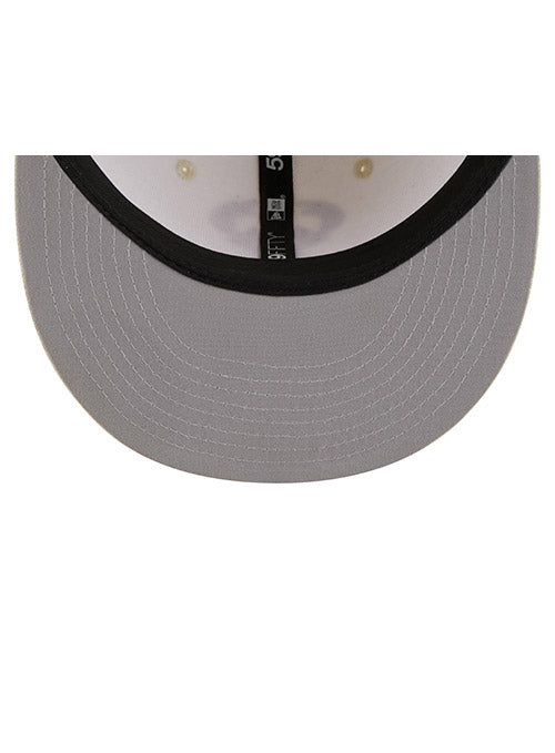 New Era Blank Custom 59FIFTY Fitted Cap (6 7/8, Black/Grey UV) at