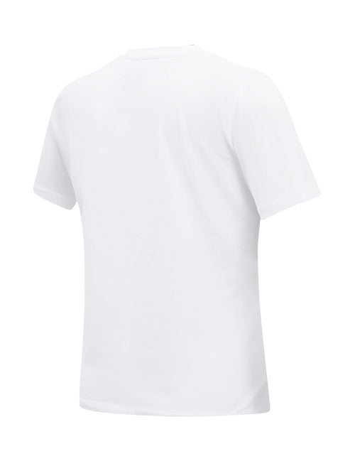 Women's Pro Standard Crystalline White Milwaukee Bucks T-Shirt-angled back