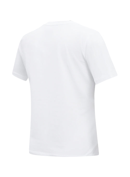 Women's Pro Standard Crystalline White Milwaukee Bucks T-Shirt-angled back
