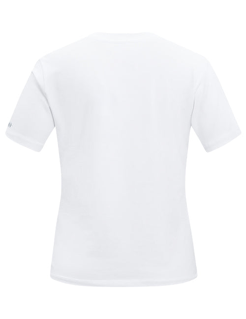 Women's Pro Standard Crystalline White Milwaukee Bucks T-Shirt-back