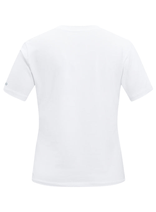 Women's Pro Standard Crystalline White Milwaukee Bucks T-Shirt-back