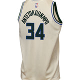 Youth Nike 2025-26 City Edition Giannis Antetokounmpo Milwaukee Bucks Swingman Jersey-back