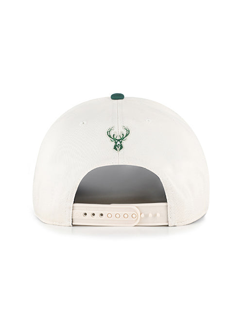 Women's '47 Brand Rope Script Milwaukee Bucks Hitch Snapback Hat-back
