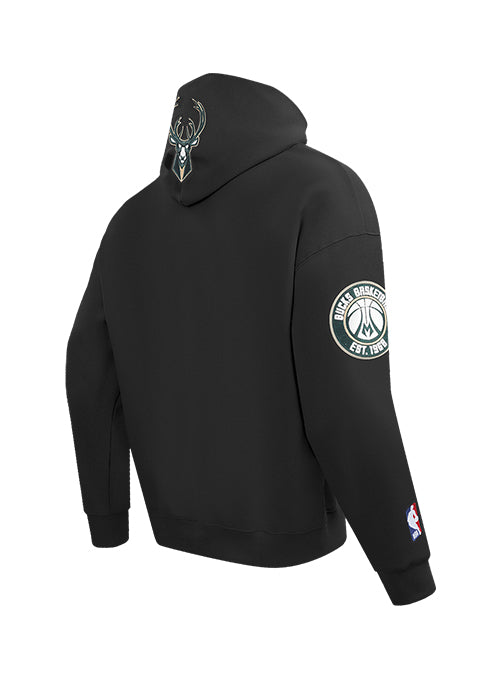 Pro Standard Made To Play Damian Lillard Milwaukee Bucks Hooded Sweatshirt-angled back