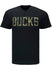 FISLL Digital Camo Black Milwaukee Bucks T-Shirt - Front View