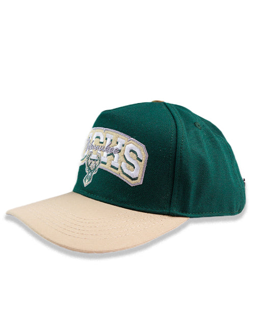 Pro Standard Two-Tone Stacked Milwaukee Bucks Adjustable Hat-left