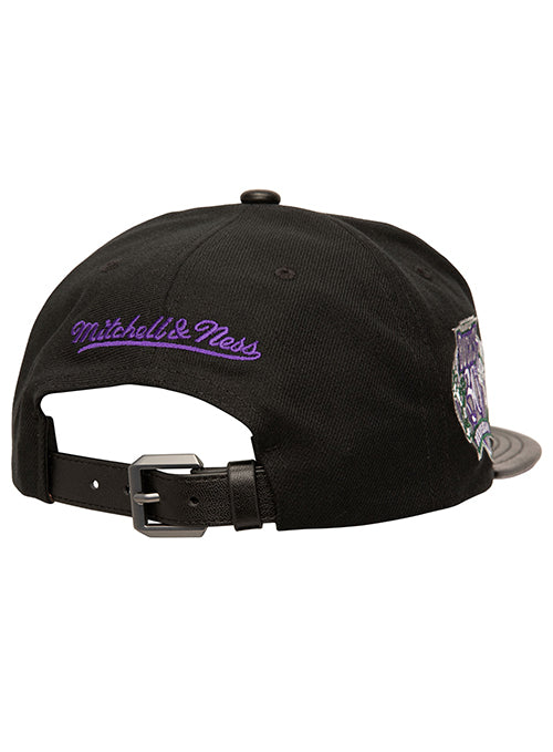 Mitchell & Ness HWC '93 Leather Strap Milwaukee Bucks Snapback Hat-back