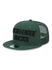 New Era 9Fifty Stacked Green Milwaukee Bucks Snapback Hat - Angled Left Side View