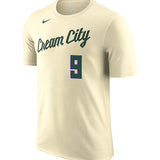 Nike 2025-2026 City Edition Bobby Portis Jr Milwaukee Bucks T-Shirt-front