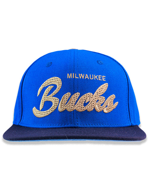 Pro Standard 2024-25 City Edition  Legacy Milwaukee Bucks Snapback Hat=front